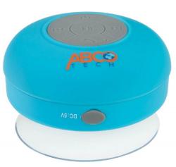 Abco Tech Water Resistant Wireless Bluetooth Shower Speaker with Suction Cup and Hands-Free Speakerphone