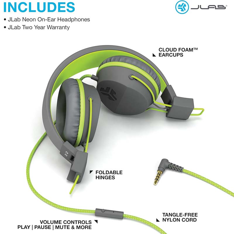 [JLab] JLab Audio Neon Headphones