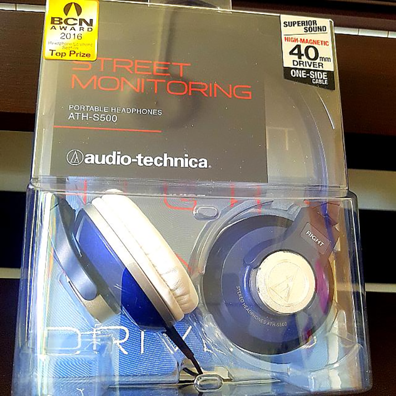 [Audio Technica] Audio Technica ATH-S500 Headphones