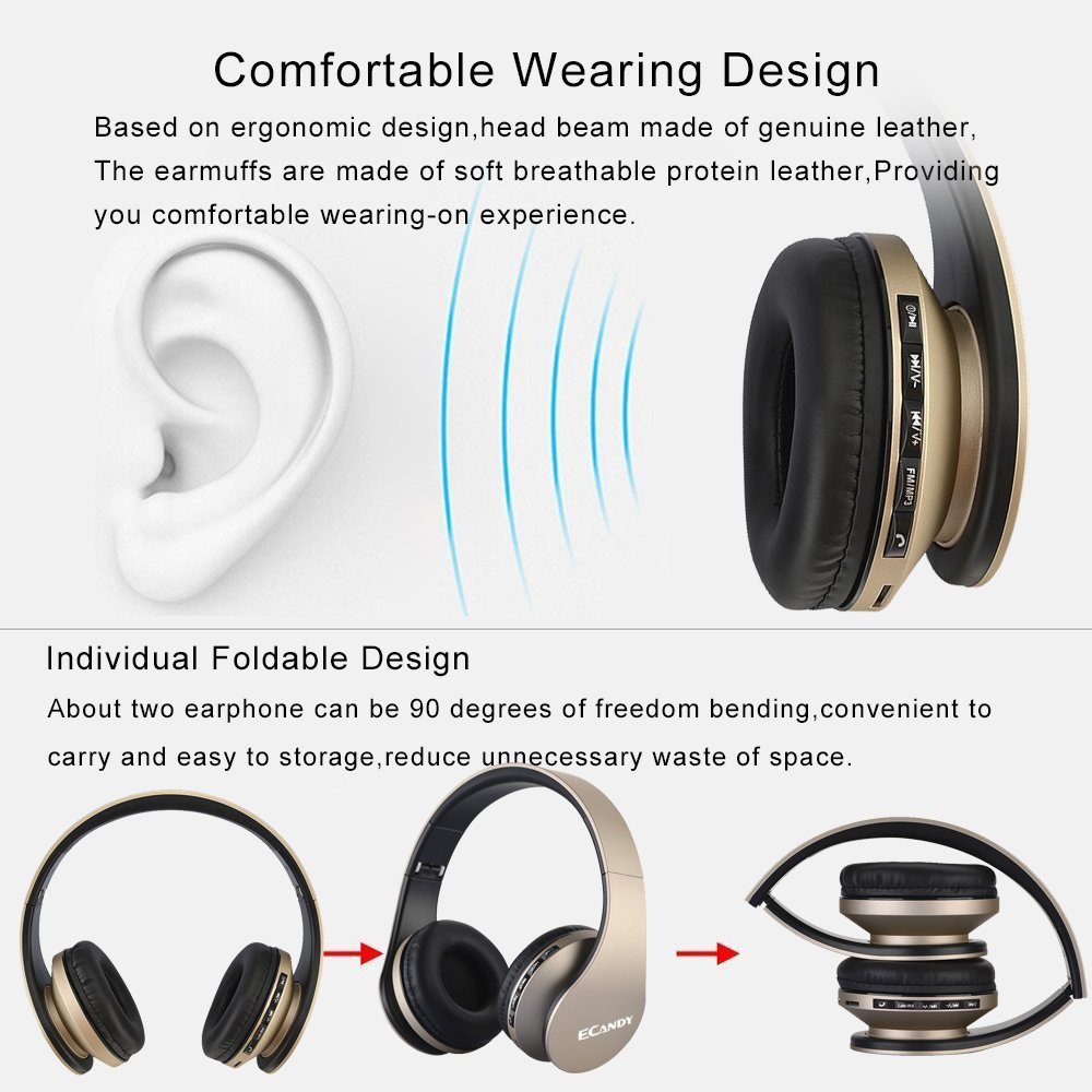 [eCandy] eCandy Bluetooth Headphones Headphones