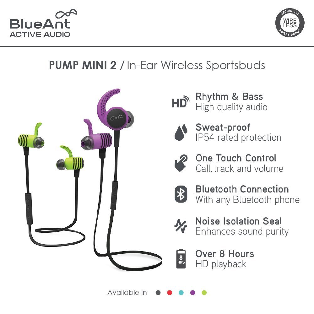 [BlueAnt] BlueAnt Pump Mini 2 Headphones