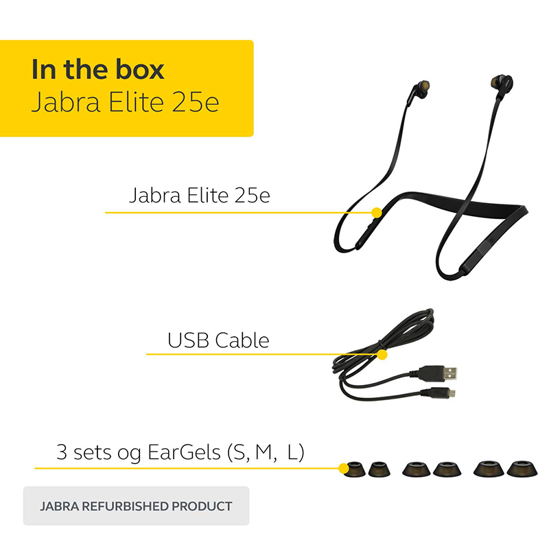 [Jabra] Jabra Elite 25e Headphones