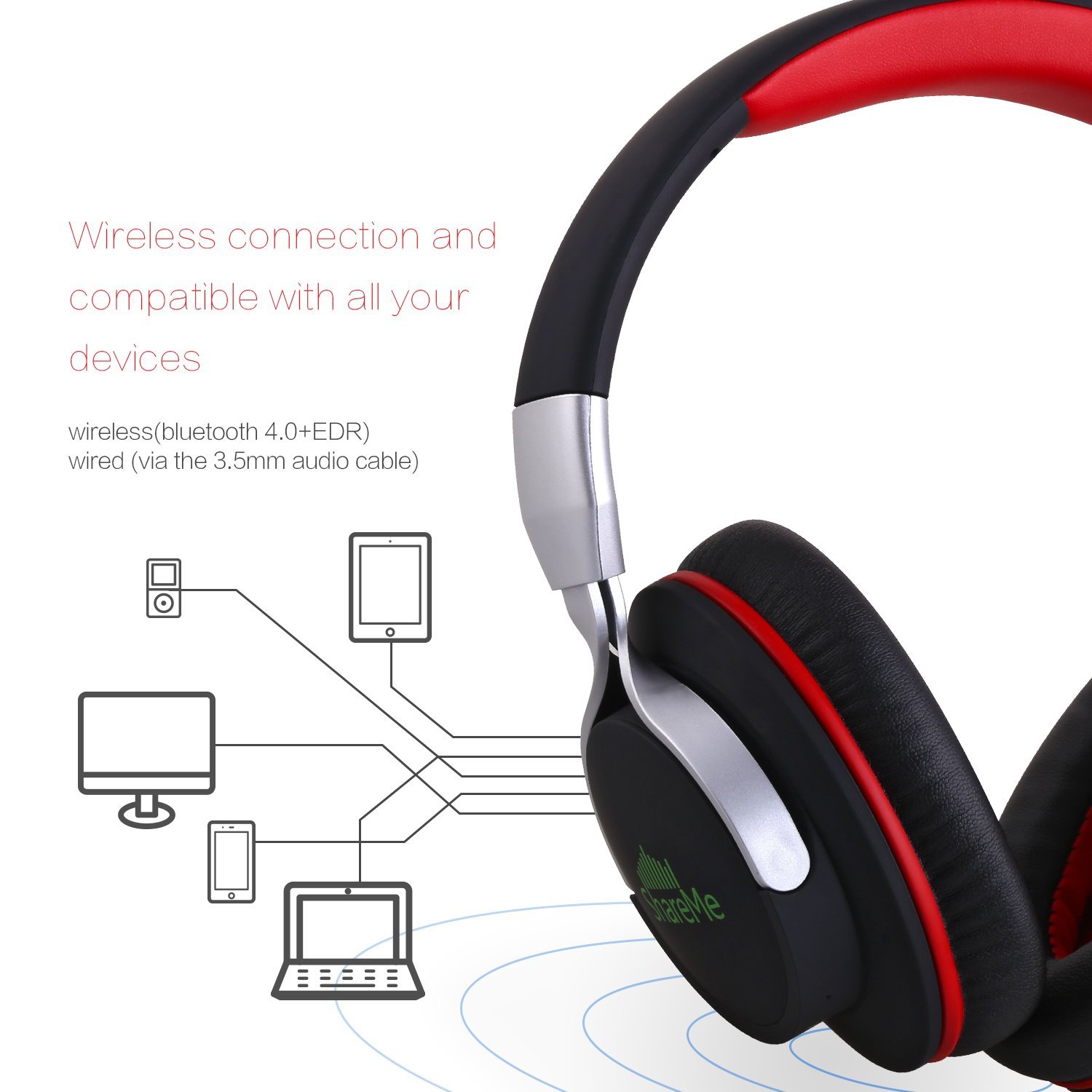 [Mixcder] Mixcder ShareMe 7 Headphones