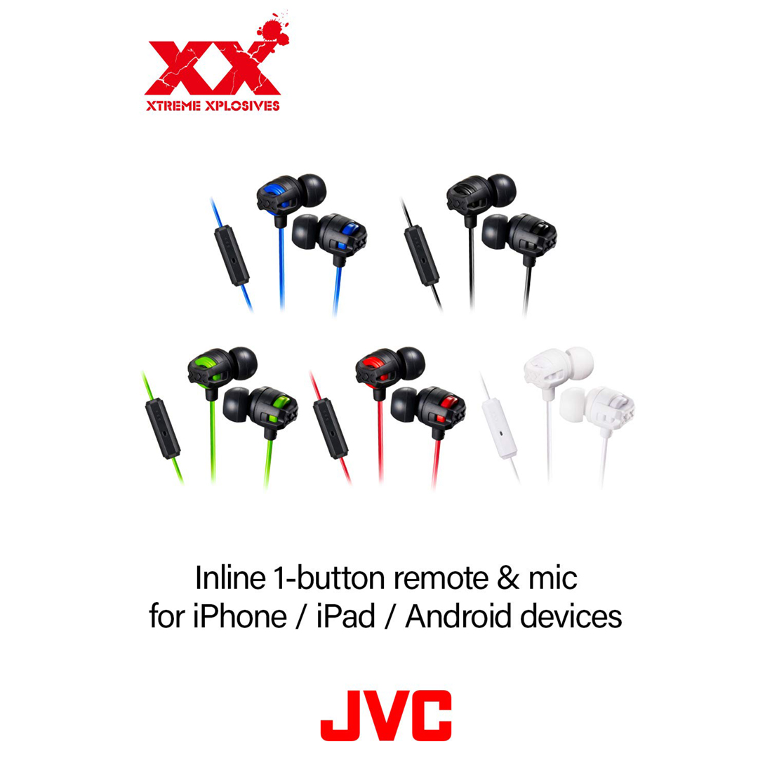 [JVC] JVC HAFX103MR Headphones