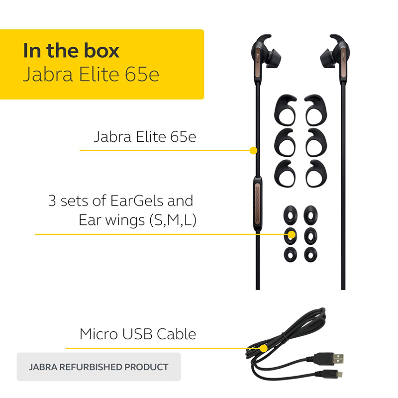 [Jabra] Jabra Elite 65e Headphones