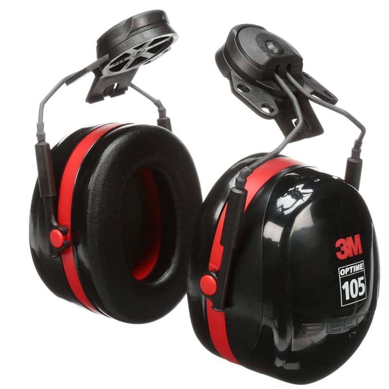 [3M] 3M Peltor Optime 105 H10P3E-Hard Hat Attached Headphones