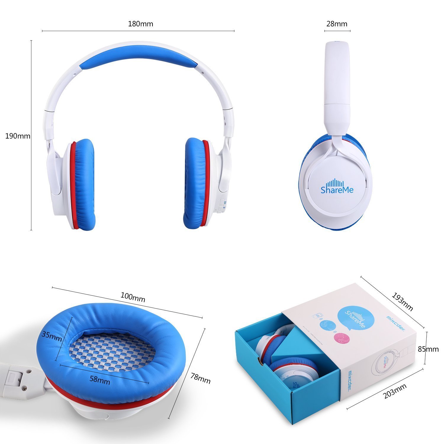 [Mixcder] Mixcder ShareMe Headphones