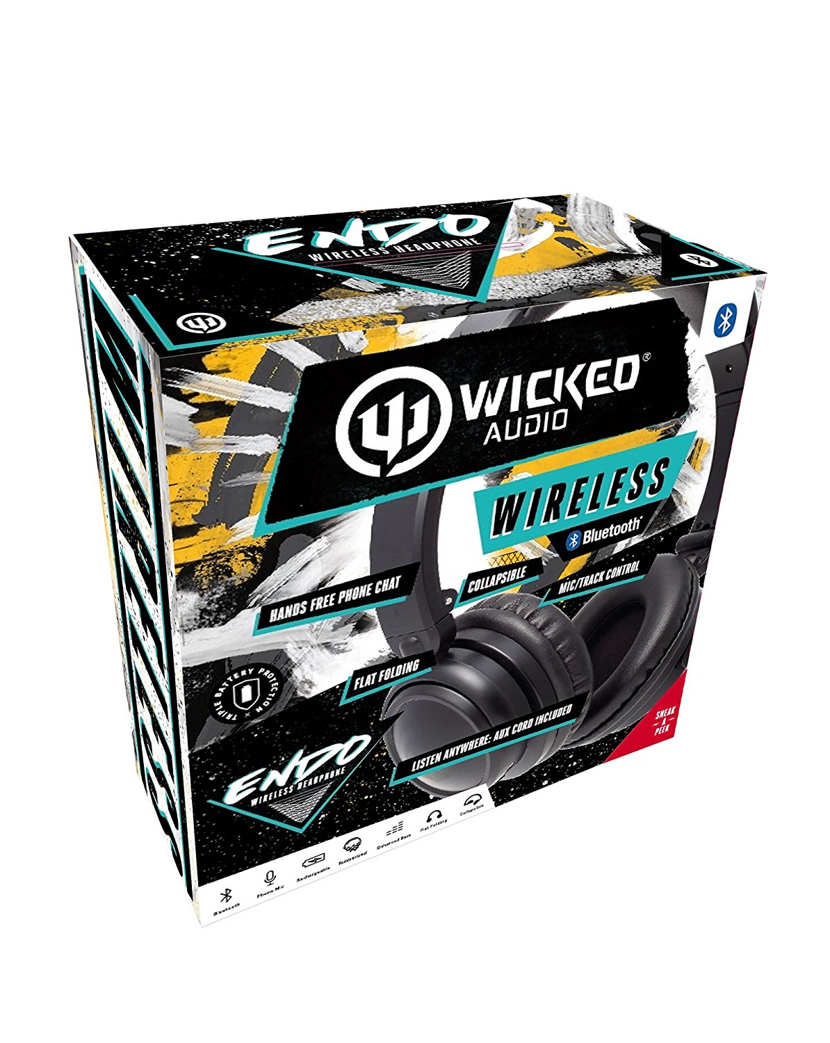 [Wicked Audio] Wicked Audio Endo Wireless Headphones