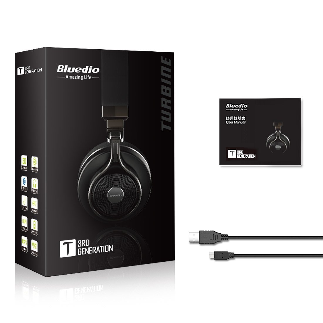 [Bluedio] Bluedio T3 Headphones