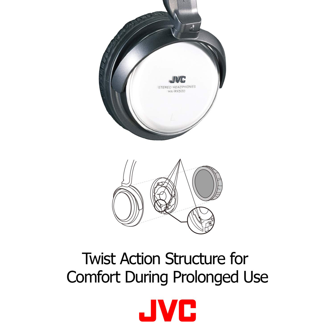 [JVC] JVC HA-RX500 Headphones