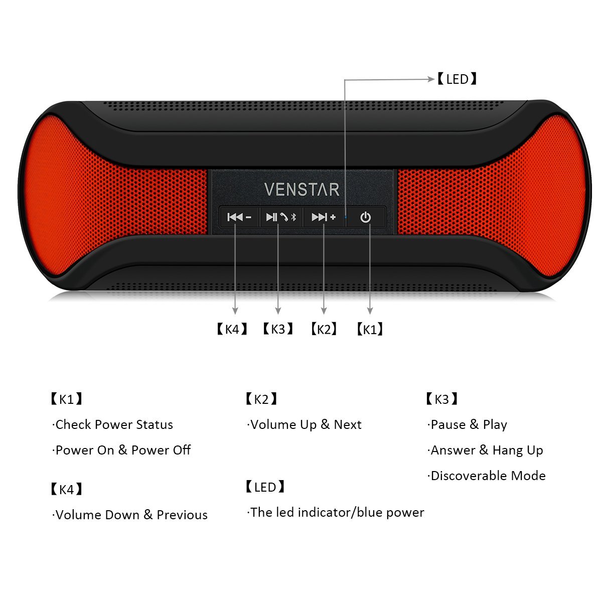 [Venstar] Venstar I-Venstar Wireless Speakers Headphones