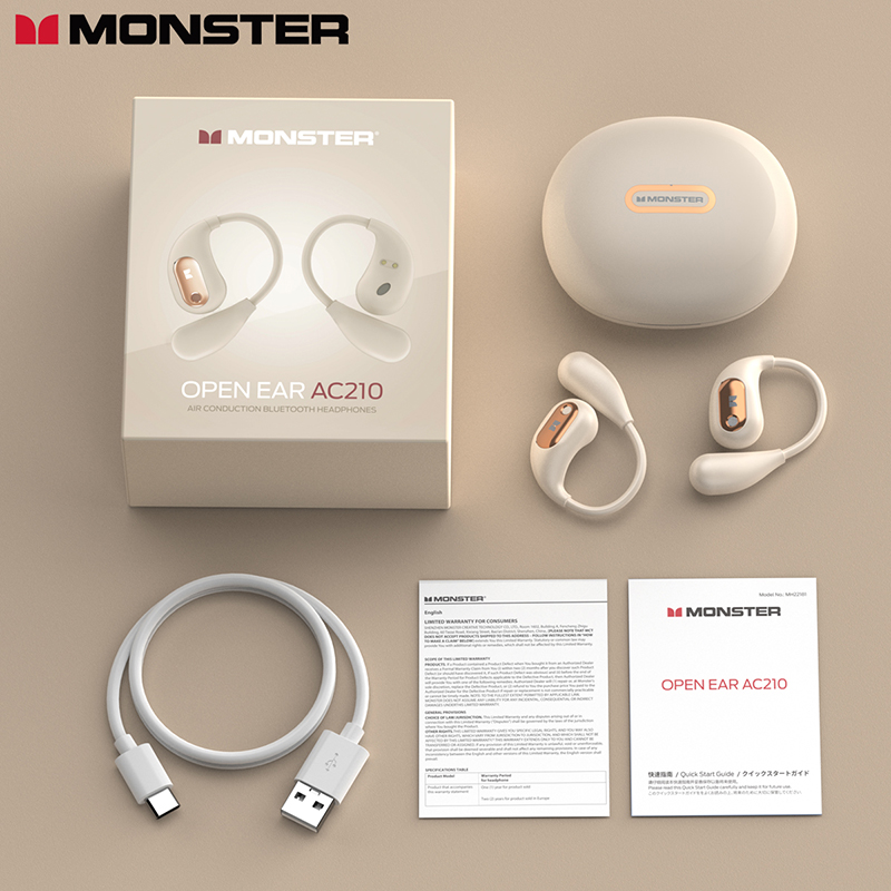 [Monster] Monster Open Ear AC210 Headphones