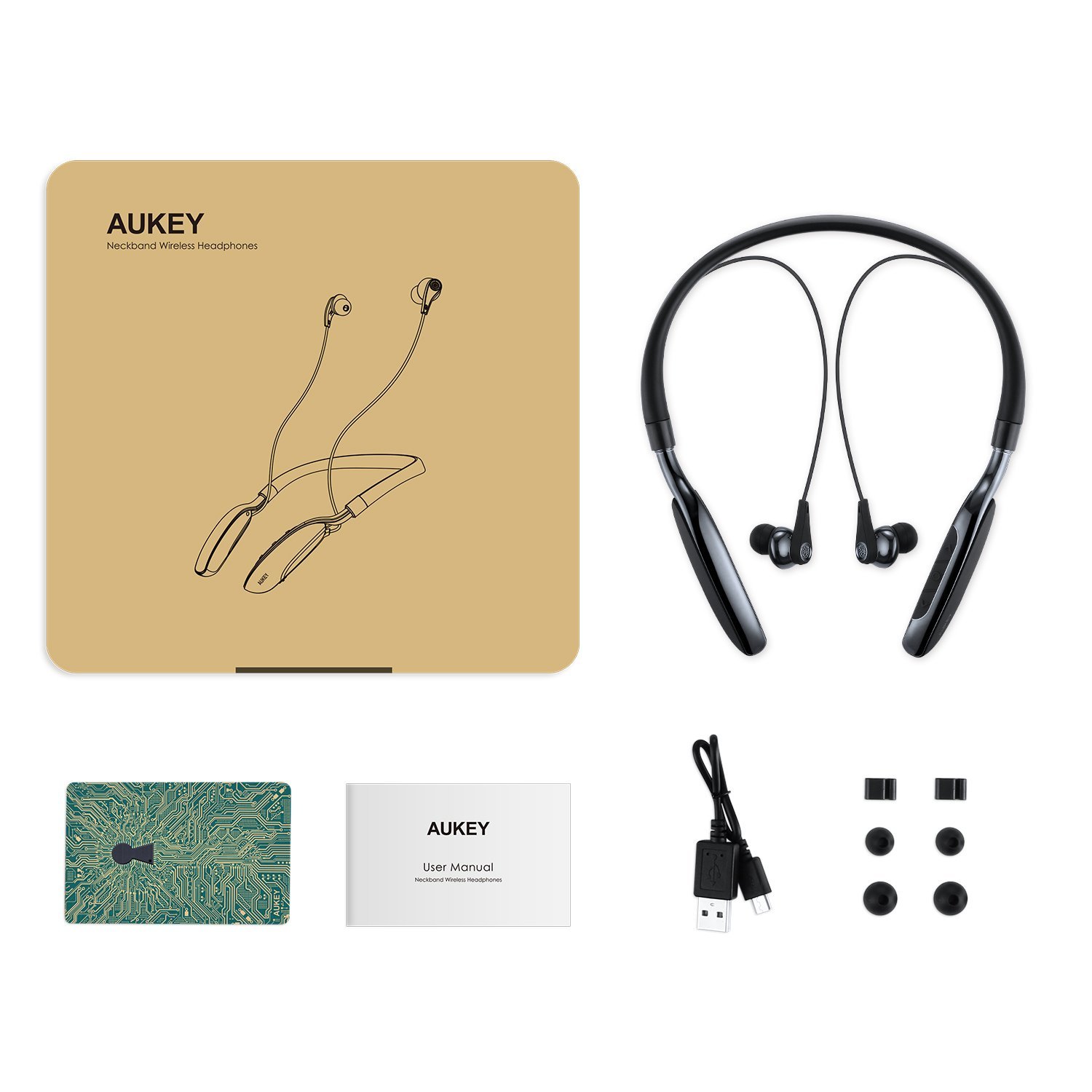 [AUKEY] AUKEY EP-B39 Headphones