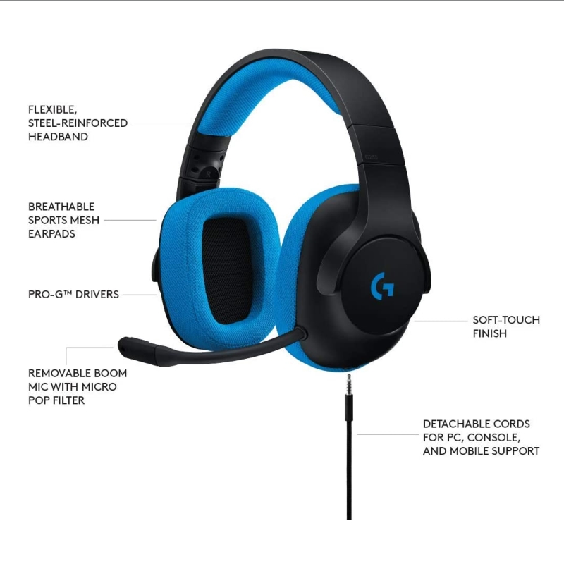 [Logitech] Logitech G233 Headphones