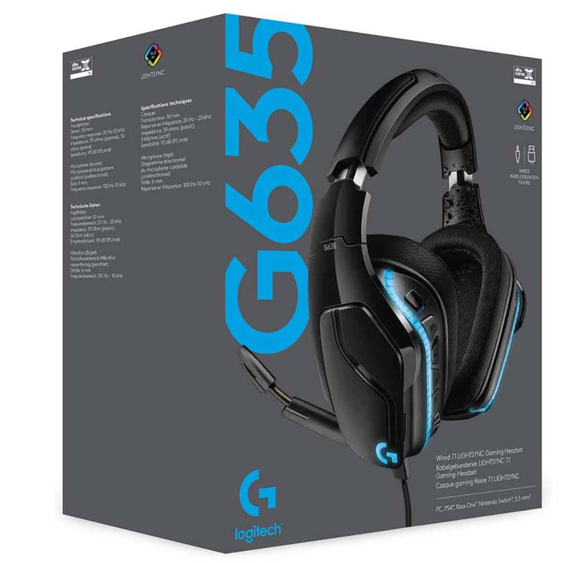 [Logitech] Logitech G635 Headphones