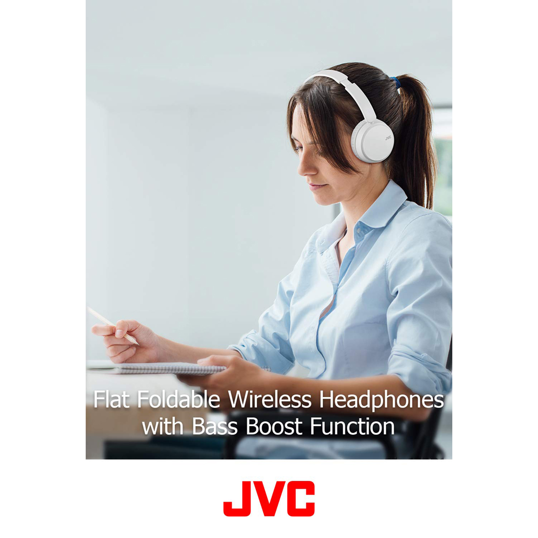 [JVC] JVC HAS35BTB Headphones