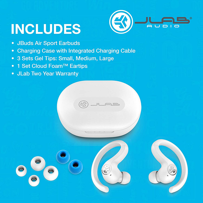 [JLab] JLab JBUDS AIR SPORT TRUE WIRELESS Headphones