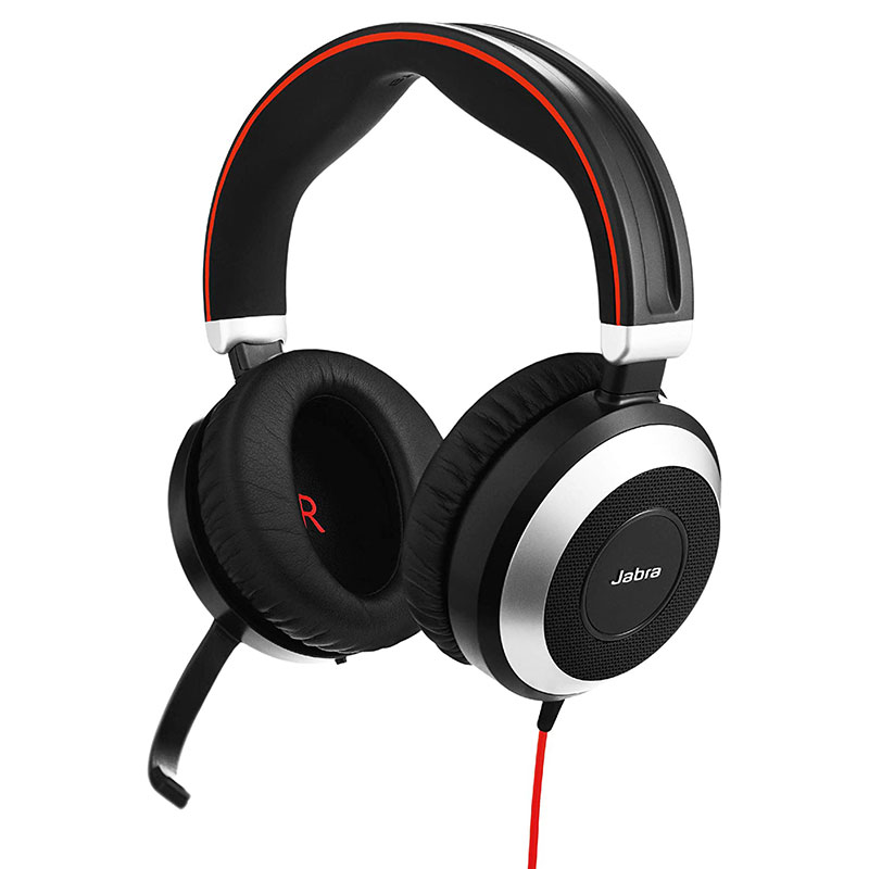 [Jabra] Jabra Evolve 80 MS Headphones