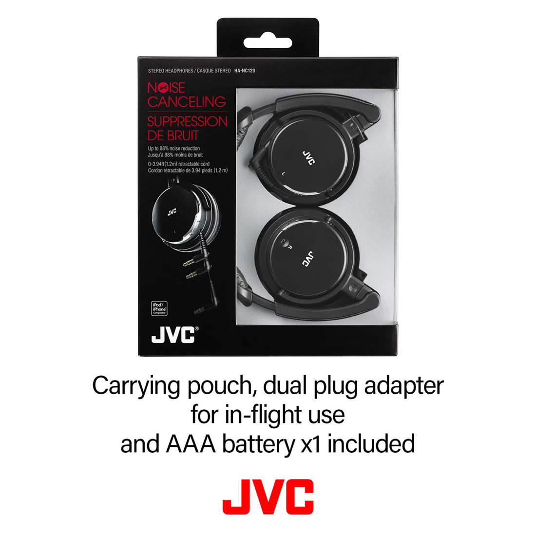 [JVC] JVC HA-NC120 Headphones