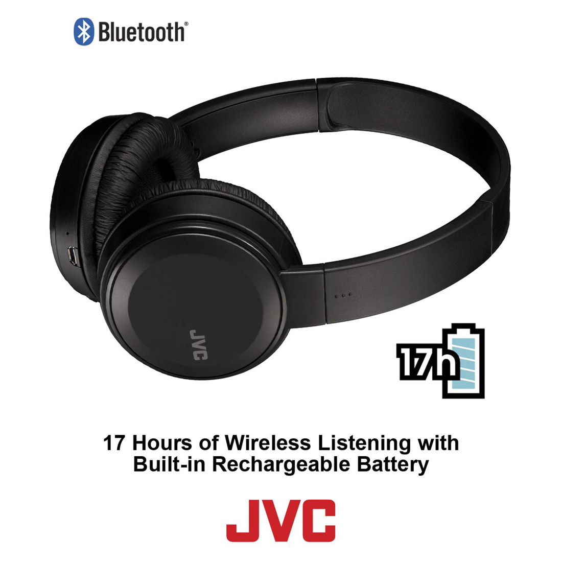 [JVC] JVC HAS190BTB Headphones