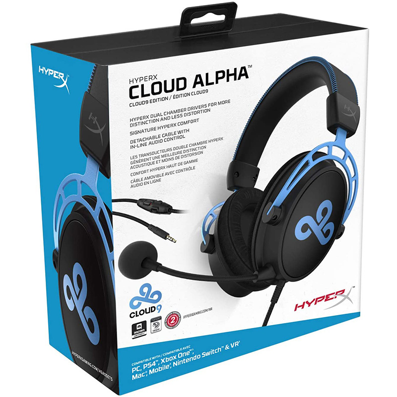 [HyperX] HyperX Cloud Alpha Cloud9 Edition Headphones