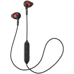 JVC Wireless Sweatproof Gumy Sport Bluetooth Wireless Earbud Nozzle, Black (HAEN10BTB)