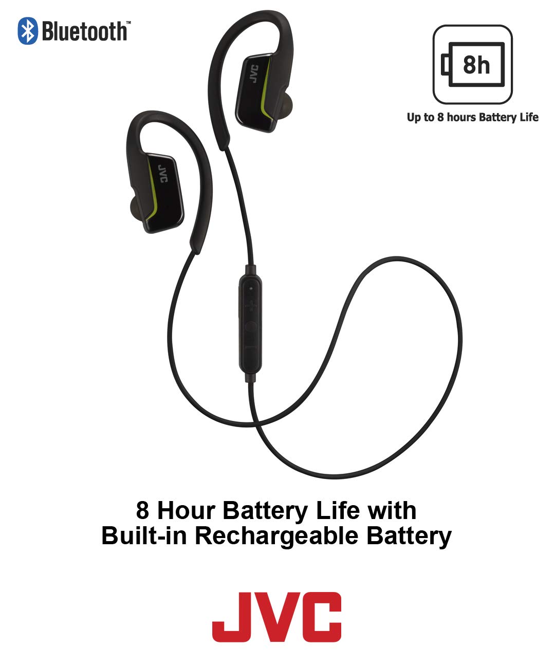 [JVC] JVC HA-EC30BTB Headphones