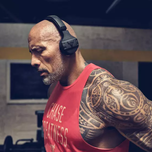 [JBL] JBL UA Sport Wireless Train Project Rock – Engineered by JBL Headphones