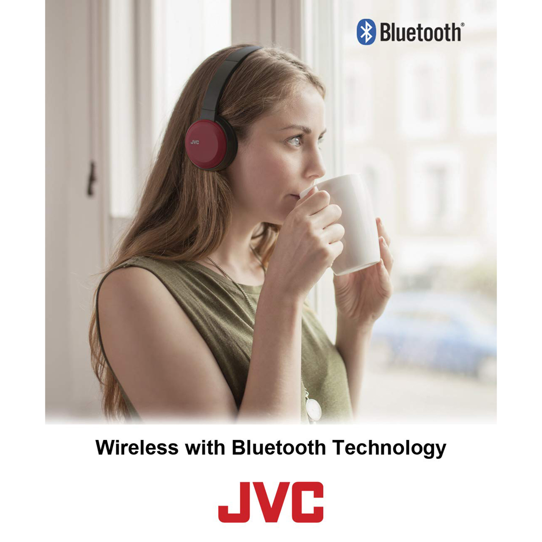 [JVC] JVC HAS190BTB Headphones