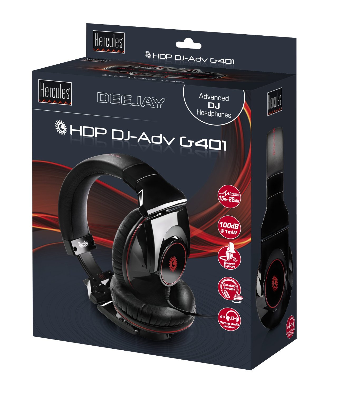 [Hercules DJ] Hercules DJ HDP DJ-Adv G401 Headphones