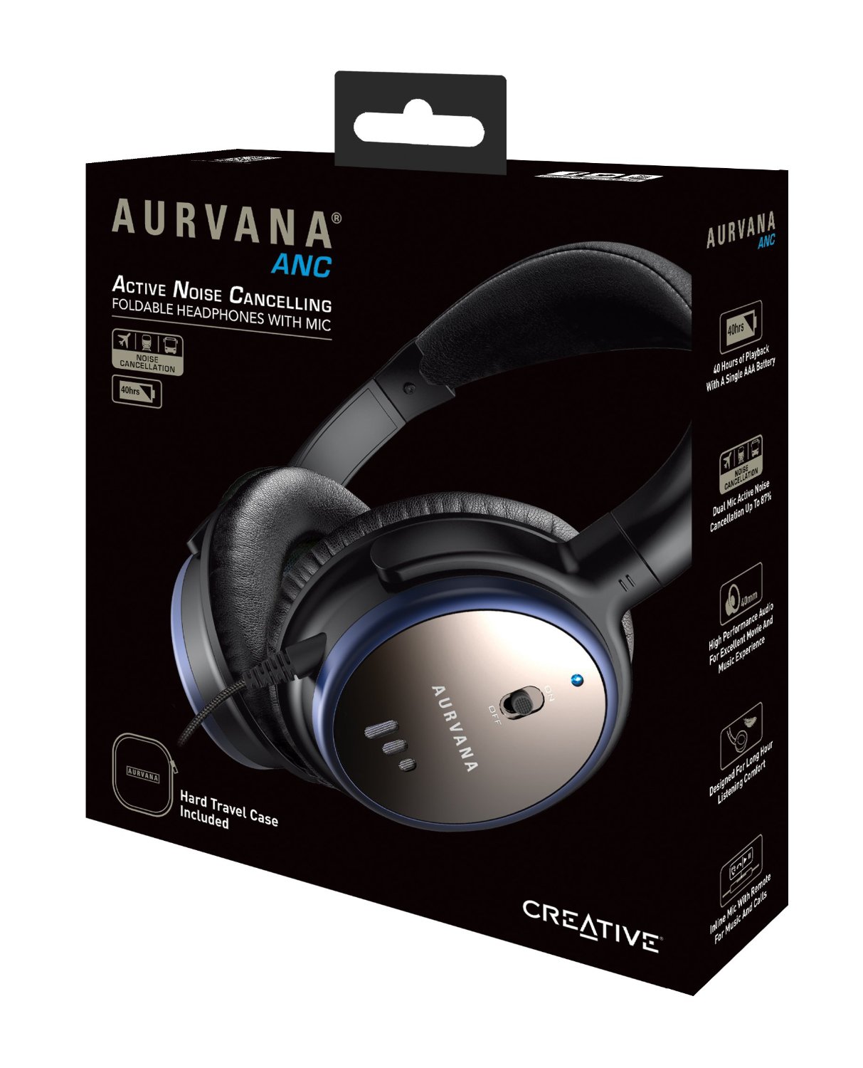 [Creative] Creative Aurvana ANC Headphones