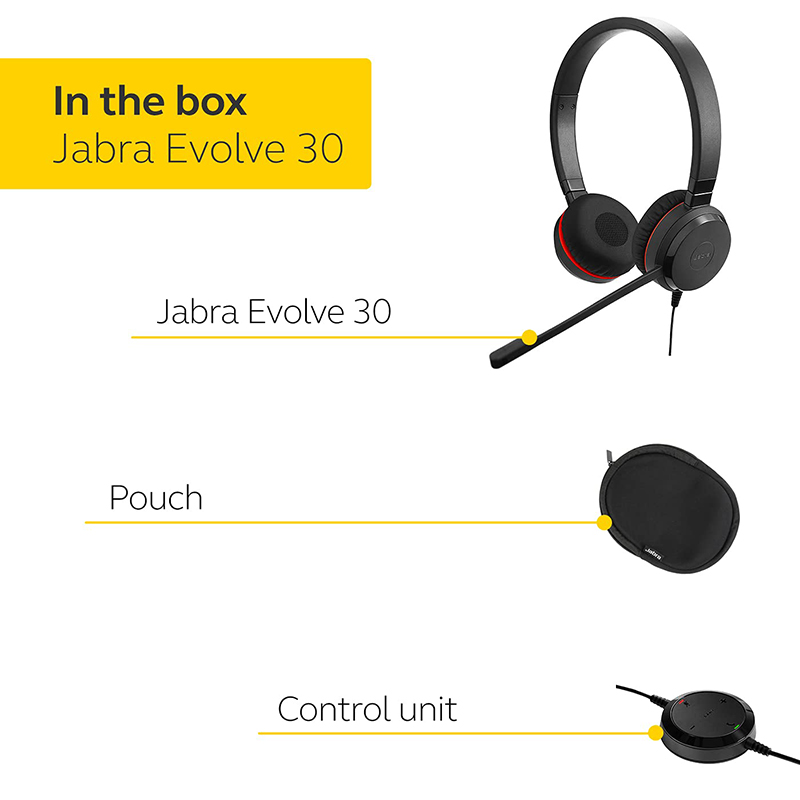 [Jabra] Jabra Evolve 30 Headphones