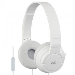 JVC HAS180 Lightweight Powerful Bass Headphones - White