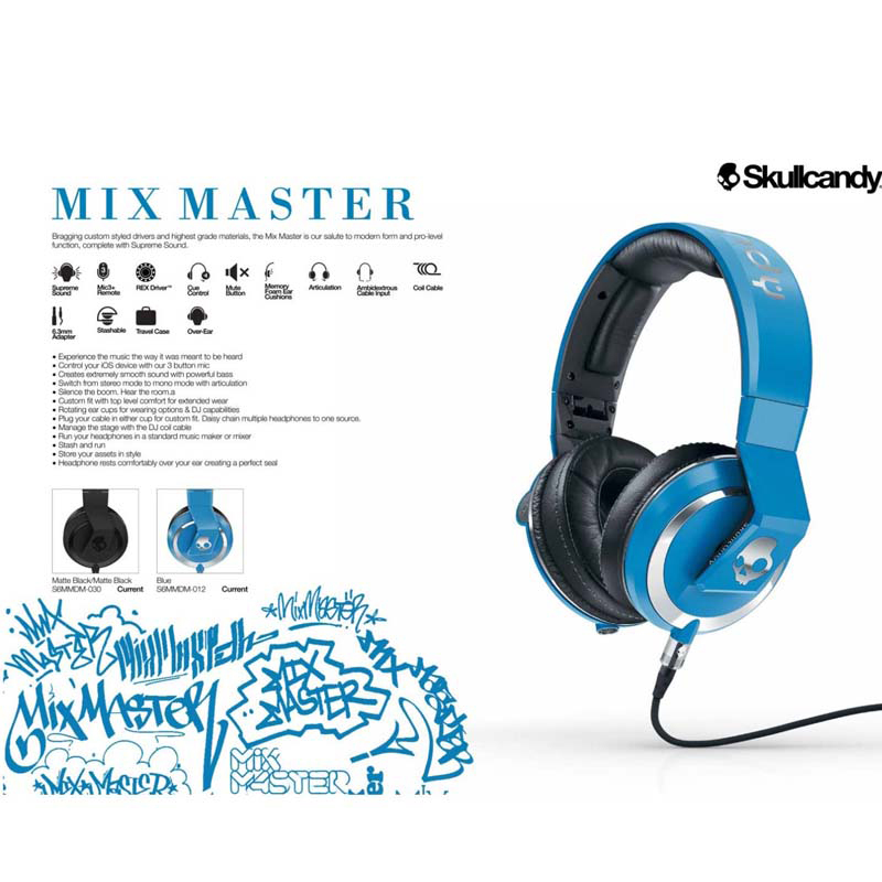 [Skullcandy] Skullcandy Mix Master Headphones