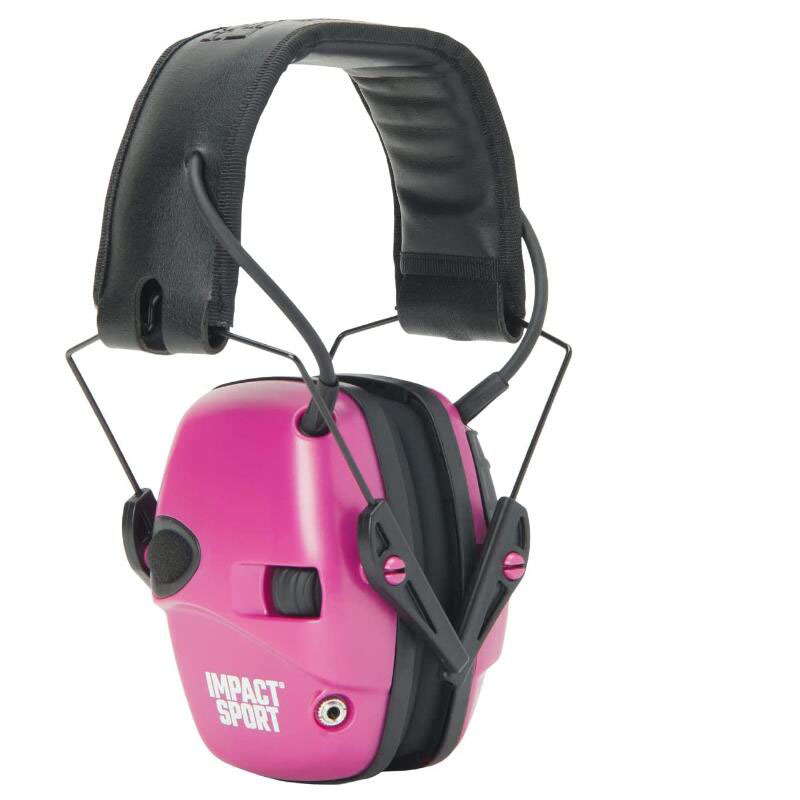 [HOWARD LEIGHT] HOWARD LEIGHT NEW IMPACT SPORT CLASSIC BERRY PINK YOUTH/ADULT SMALL Headphones