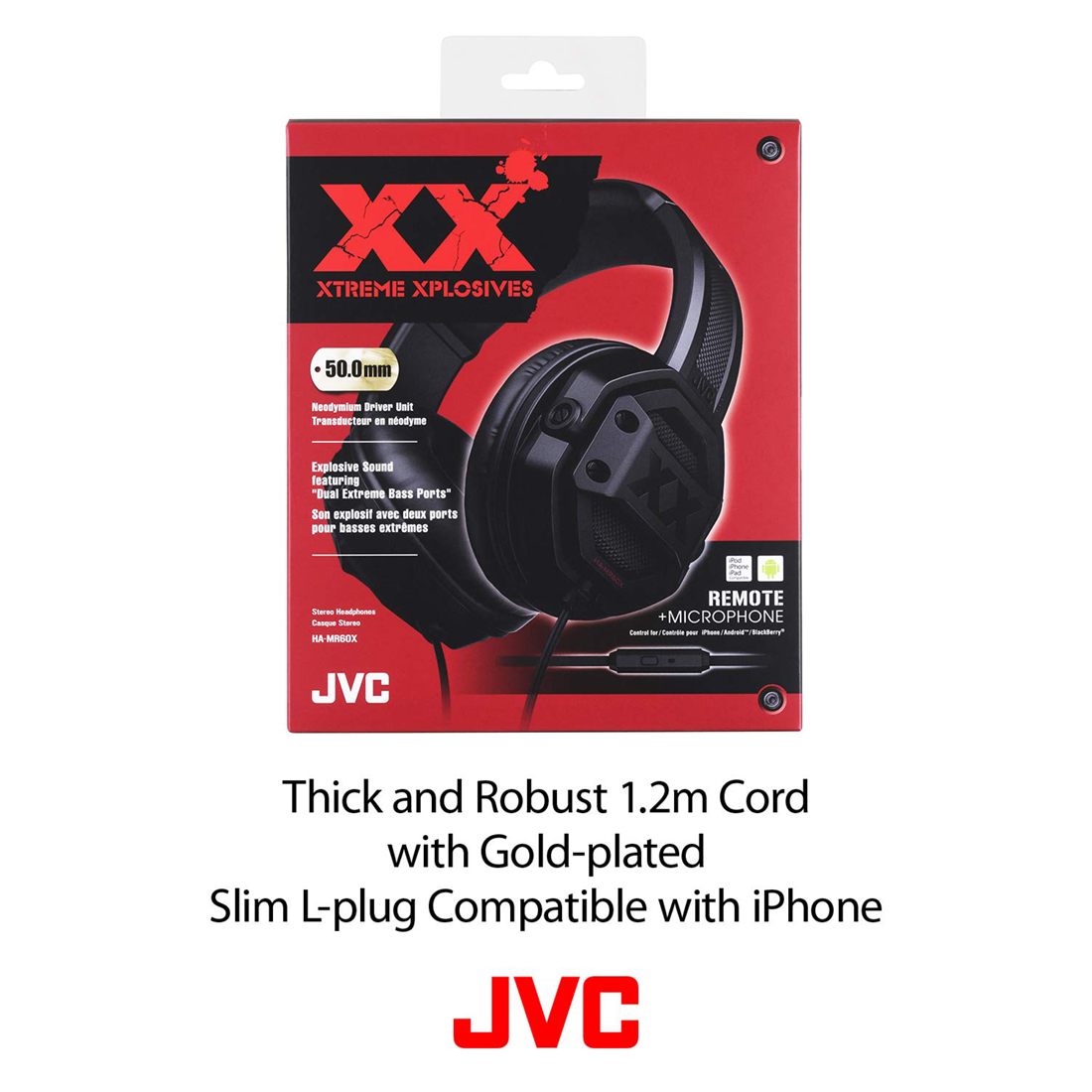 [JVC] JVC HA-MR60X Headphones