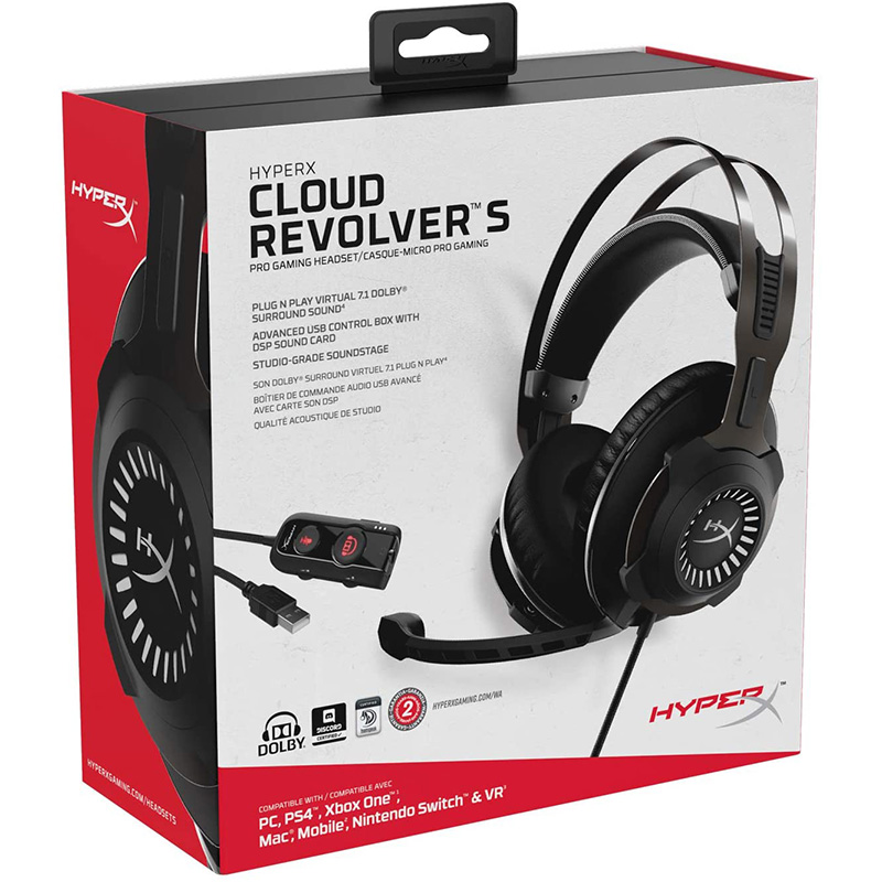 [HyperX] HyperX Cloud Revolver S Headphones