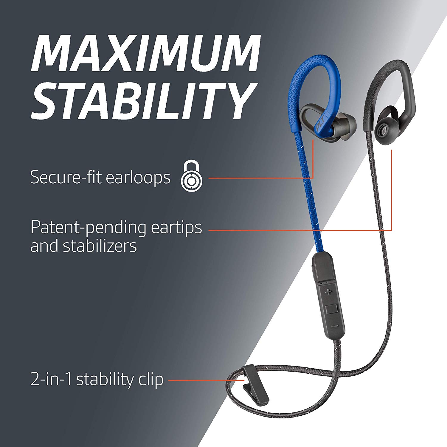 [Plantronics] Plantronics BackBeat FIT 350 Headphones