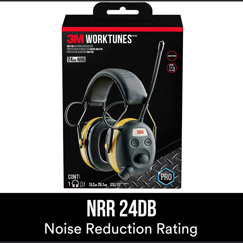 [3M] 3M WorkTunes AM/FM Headphones