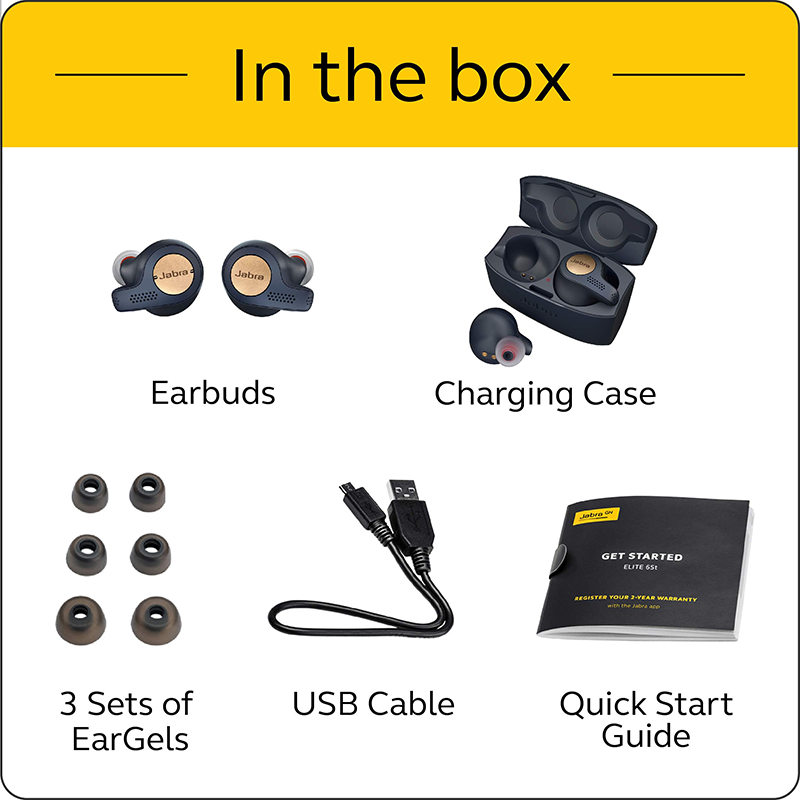 [Jabra] Jabra Elite Active 65t Headphones