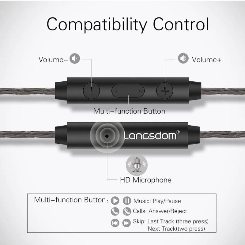 [Langsdom] Langsdom D4C Headphones