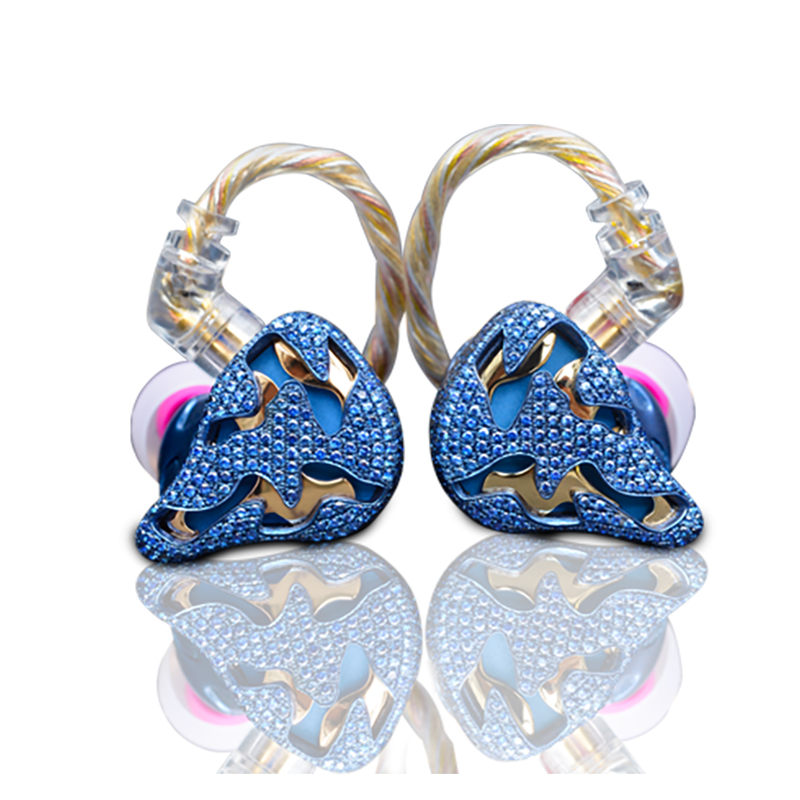 [qdc] qdc qdc Blue Dragon Headphones