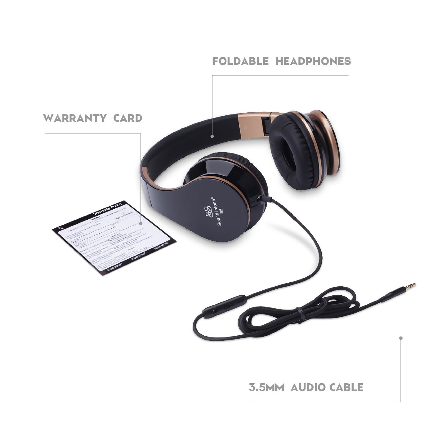 [Sound Intone] Sound Intone I65 Headphones