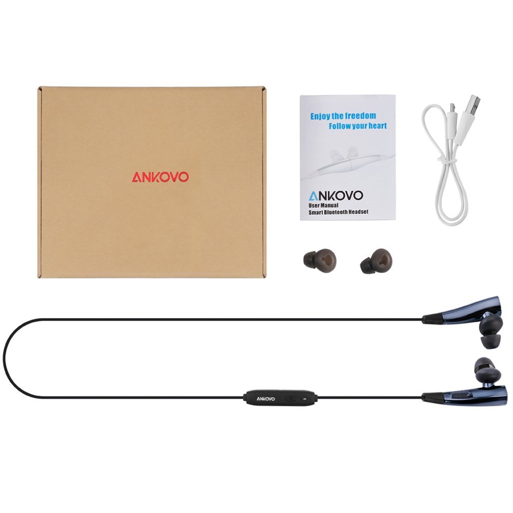 [ANKOVO] ANKOVO Bluetooth Headphones