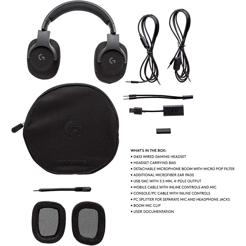 [Logitech] Logitech G433 Headphones