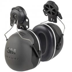 PELTOR X5P3E-Hard Hat Attached